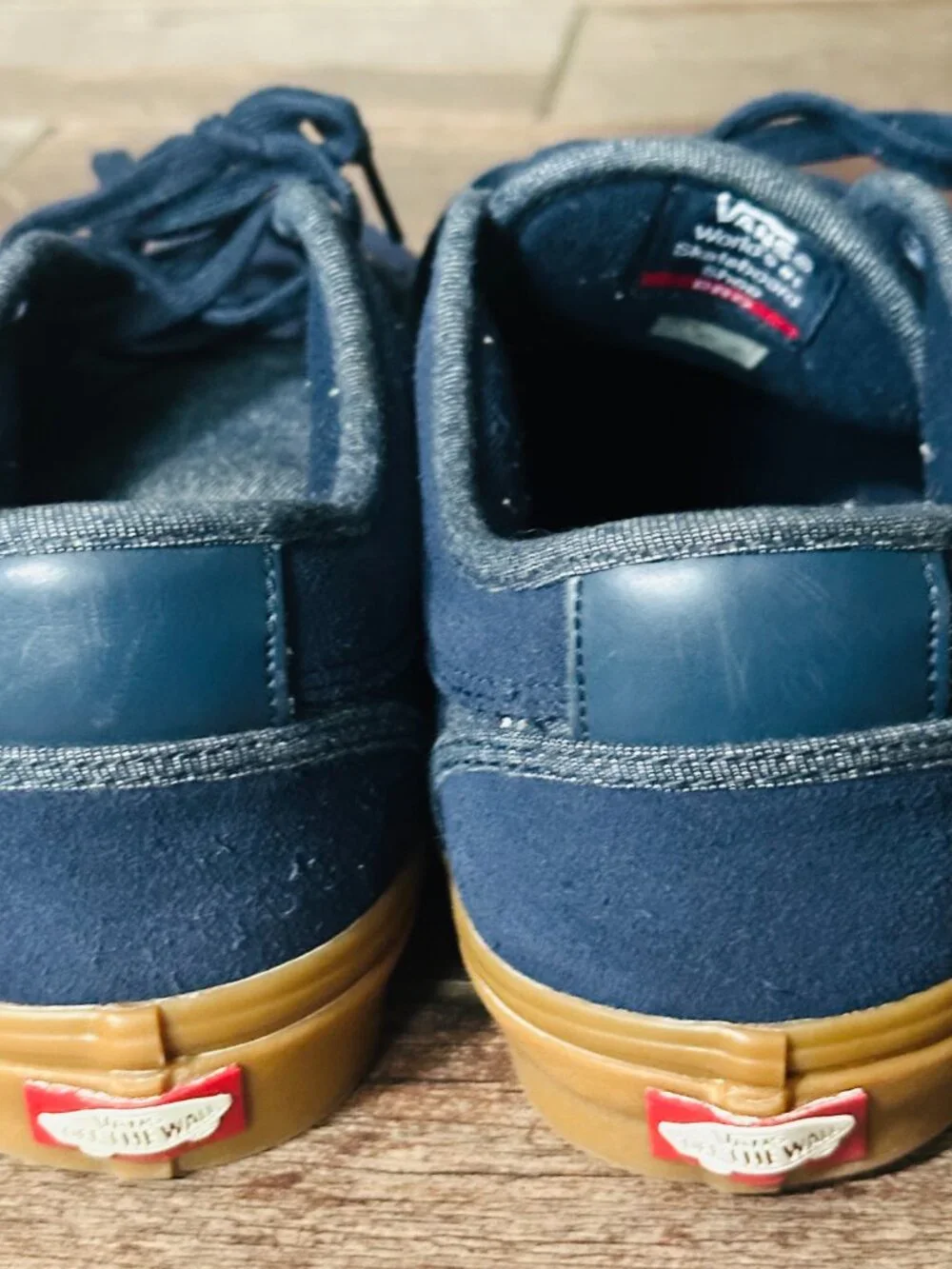 Vans pro blue size