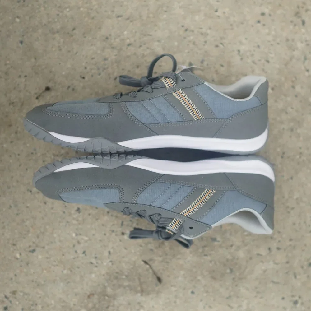 NWT Marugo Sports Jog III Tabi Shoes Gray 28cm US Men 10 Women 11.5 Split Toe JP