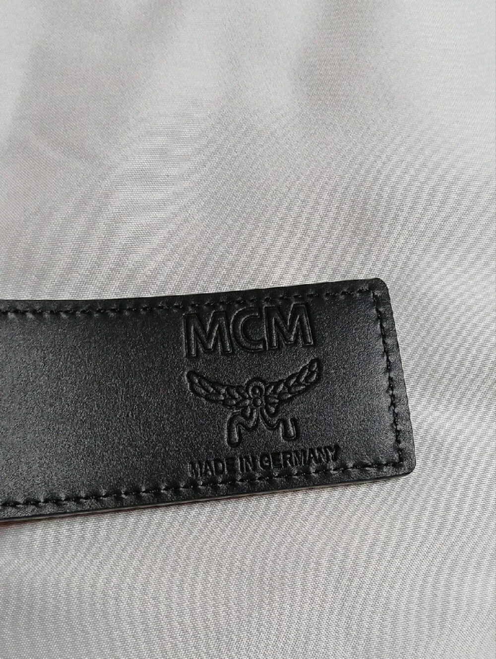 MCM signature belt