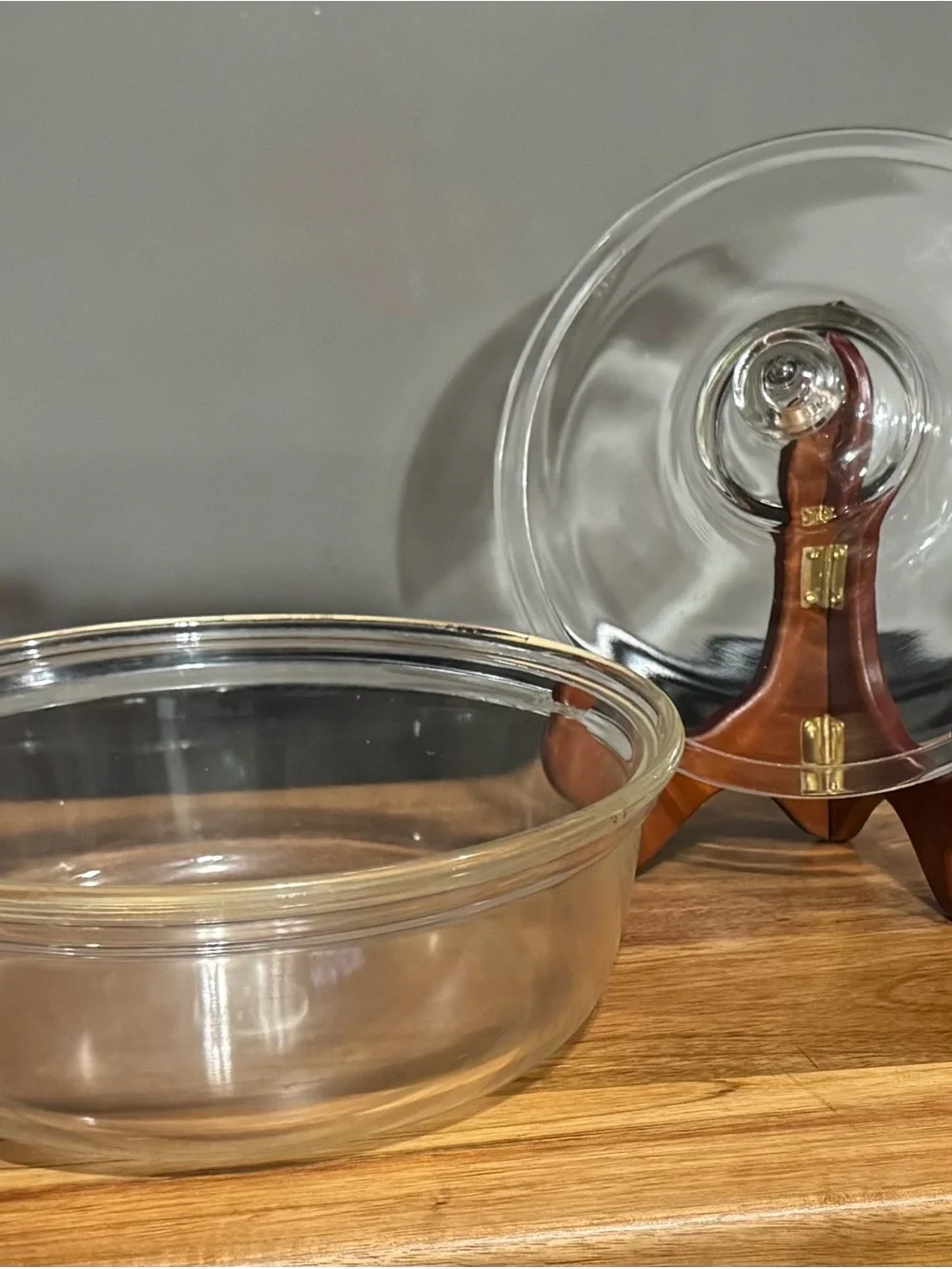 Pyrex branded glass