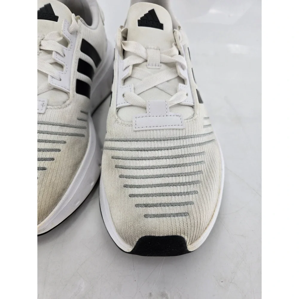 Adidas EQ21 Run Running Shoes Mens 7 White Black IG7294 - Good
