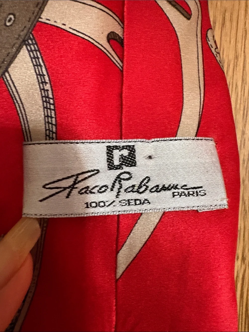 Paco Rabanne bold red