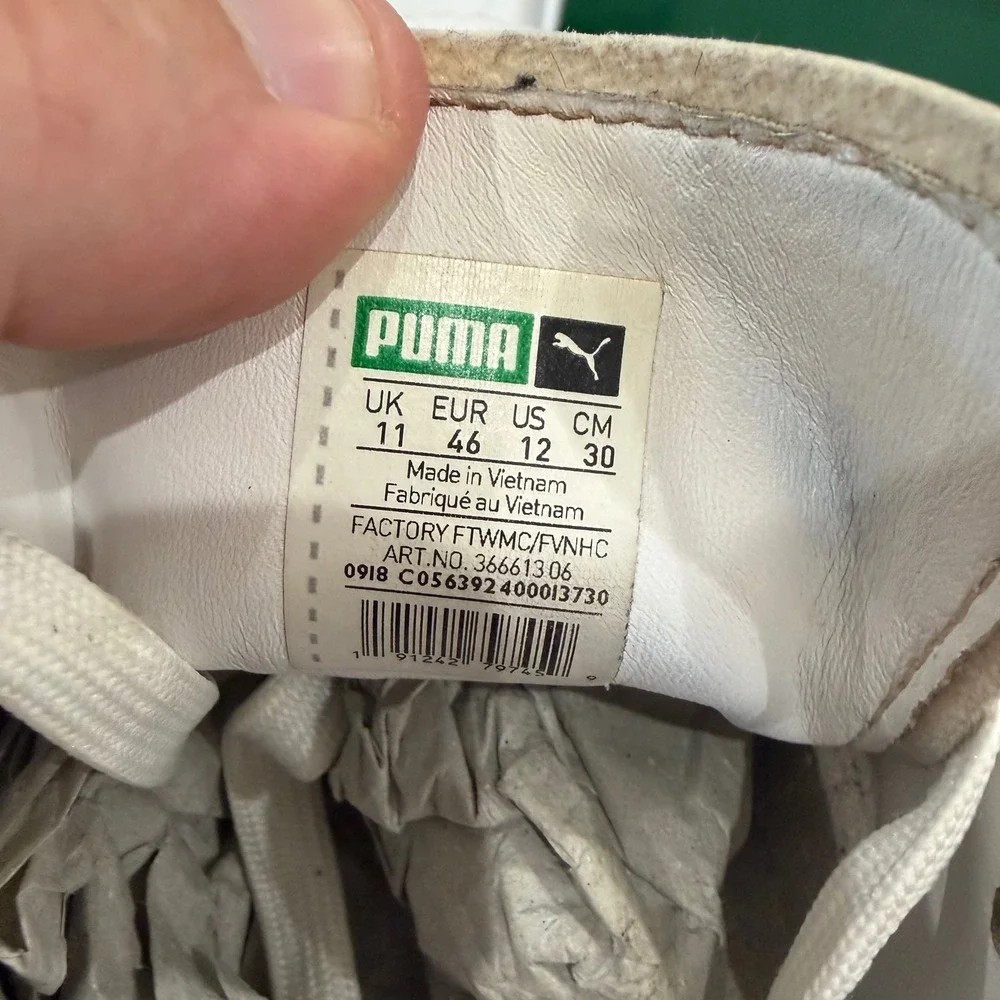 Puma leather lateral timeless