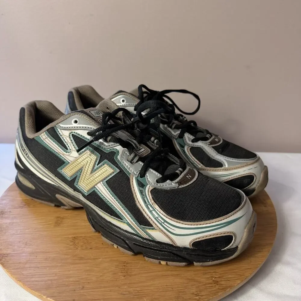 New Balance 740 Black Brown Silver U740GO2 Mens Size 12 Run Club