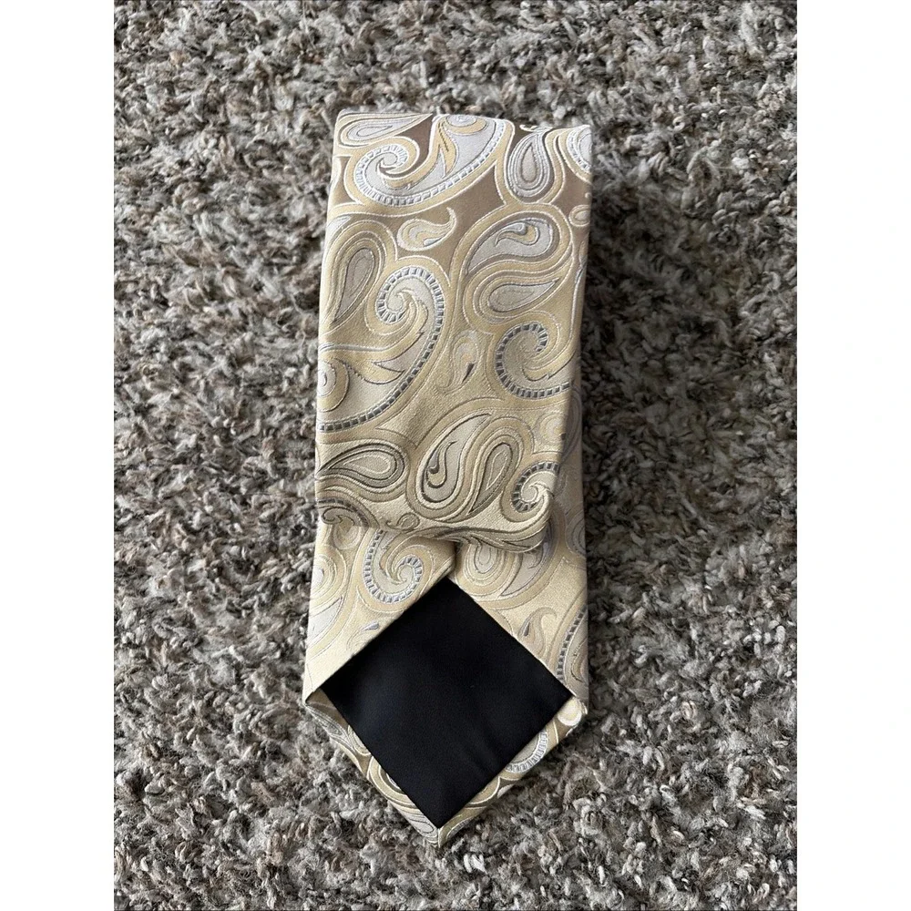 croft barrow paisley silk tie 60