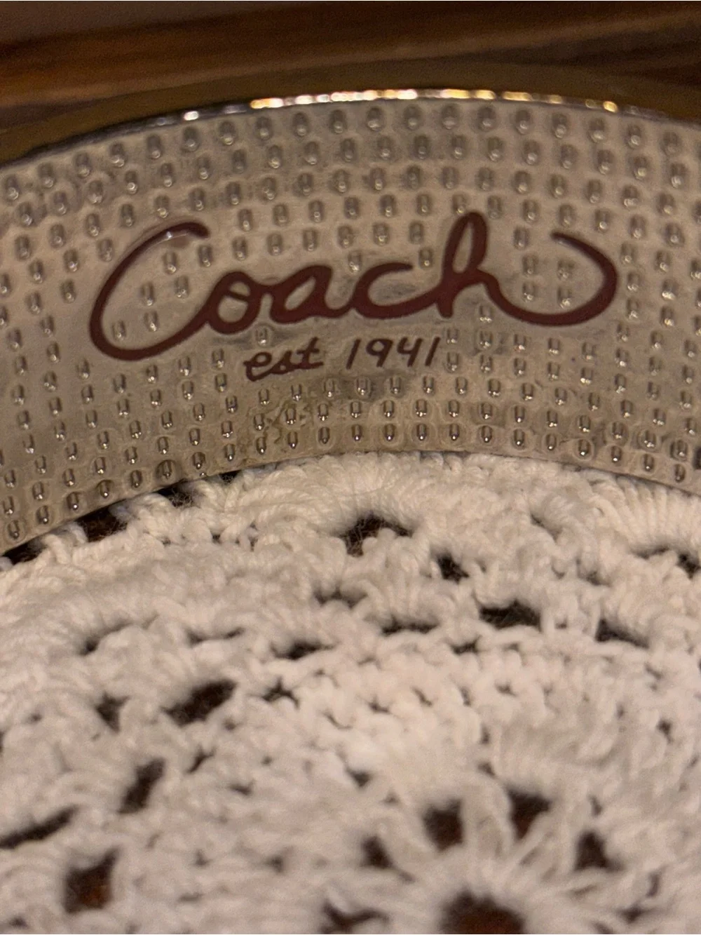 Coach bangle colorful