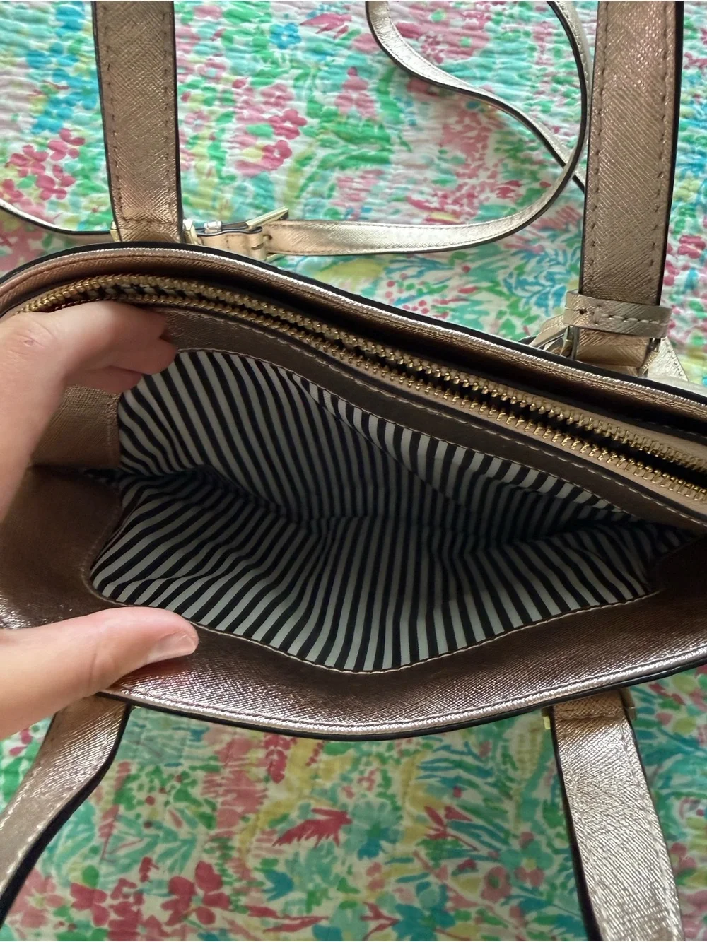 kate spade structured dome