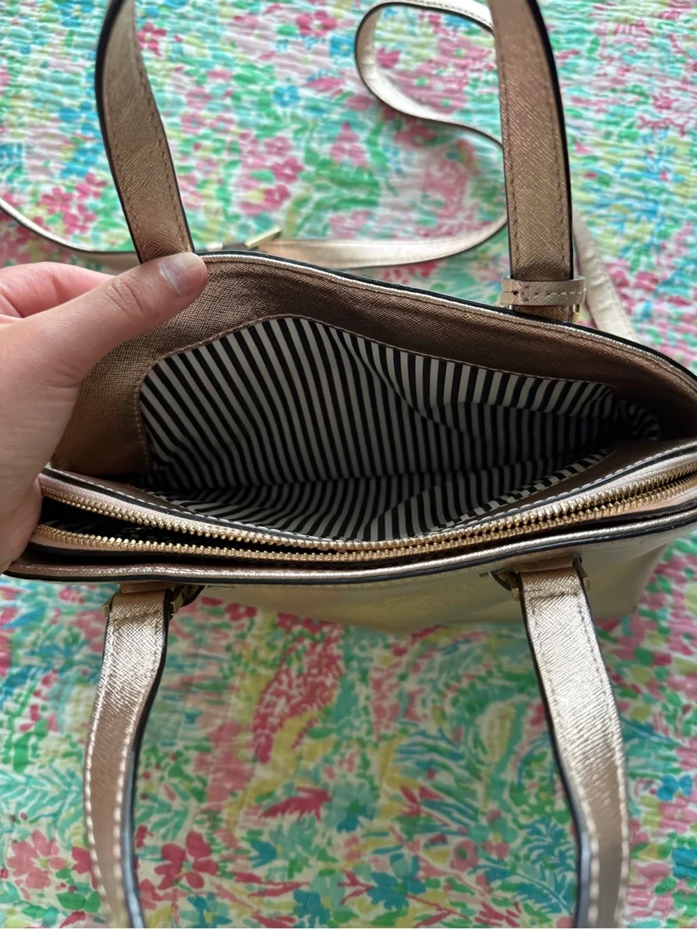 kate spade structured dome