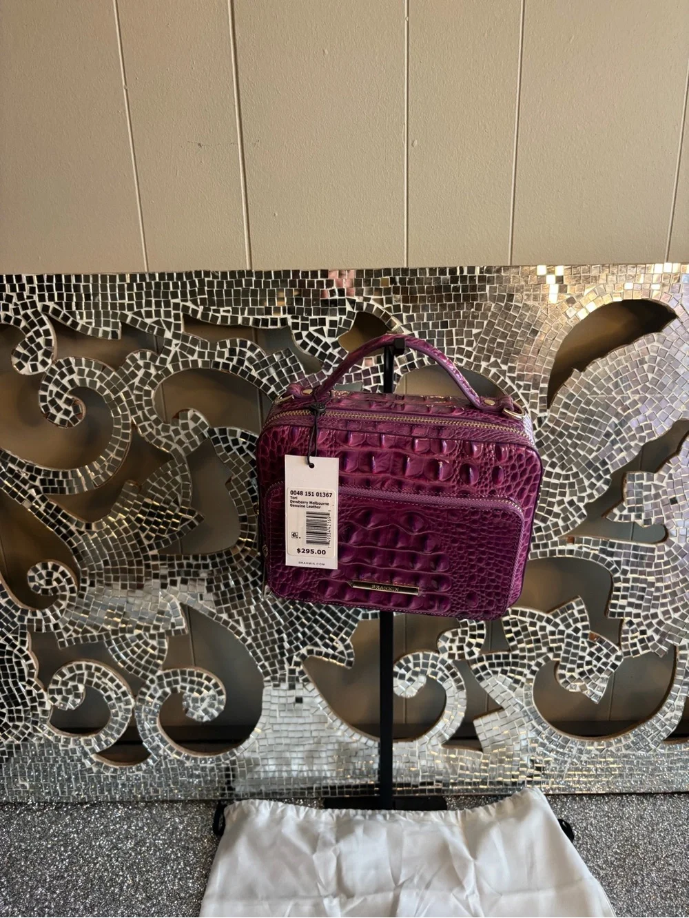 Brahmin elegant croc