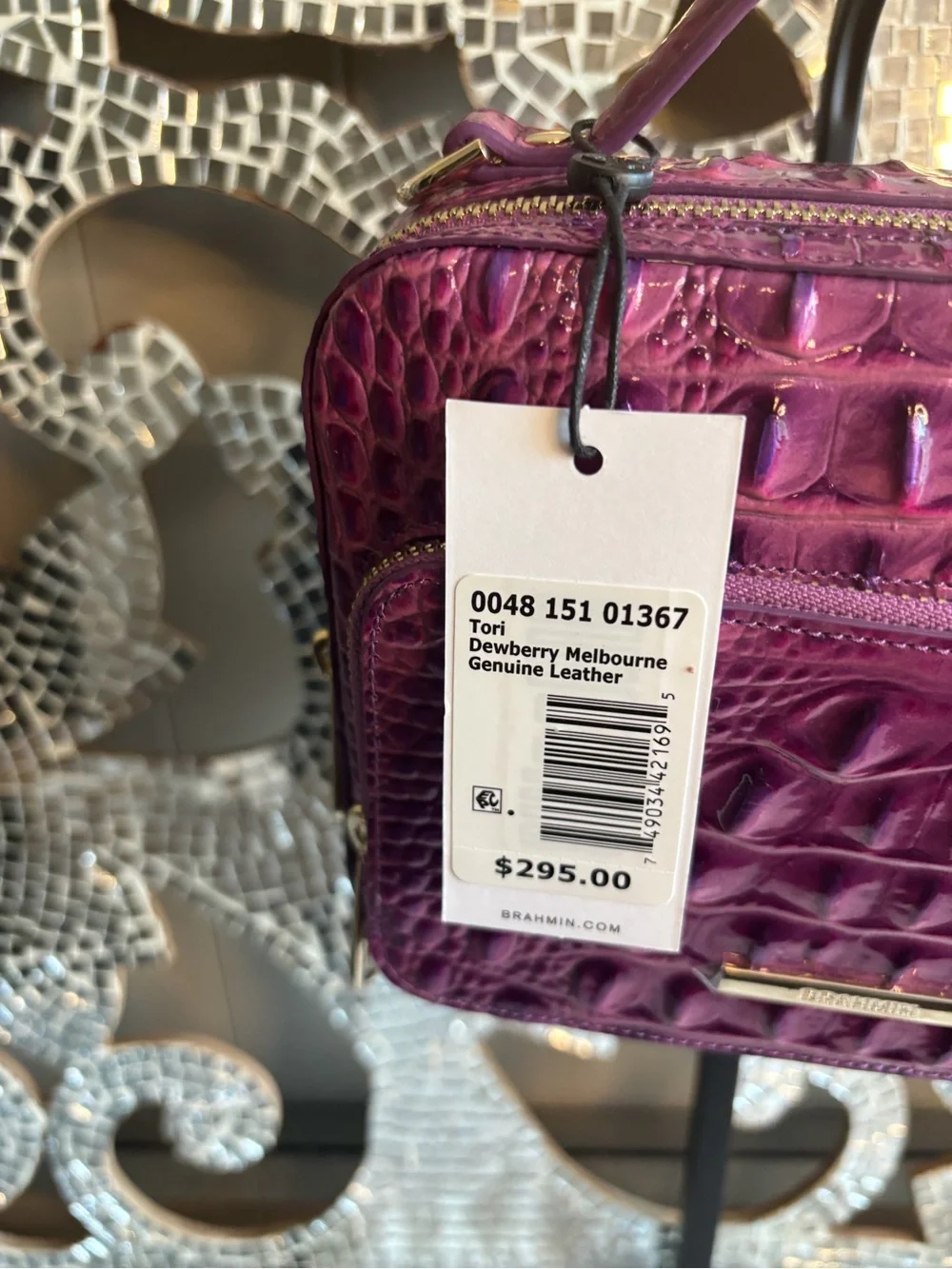 Brahmin elegant croc