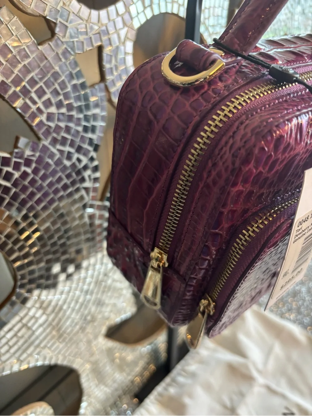 Brahmin elegant croc