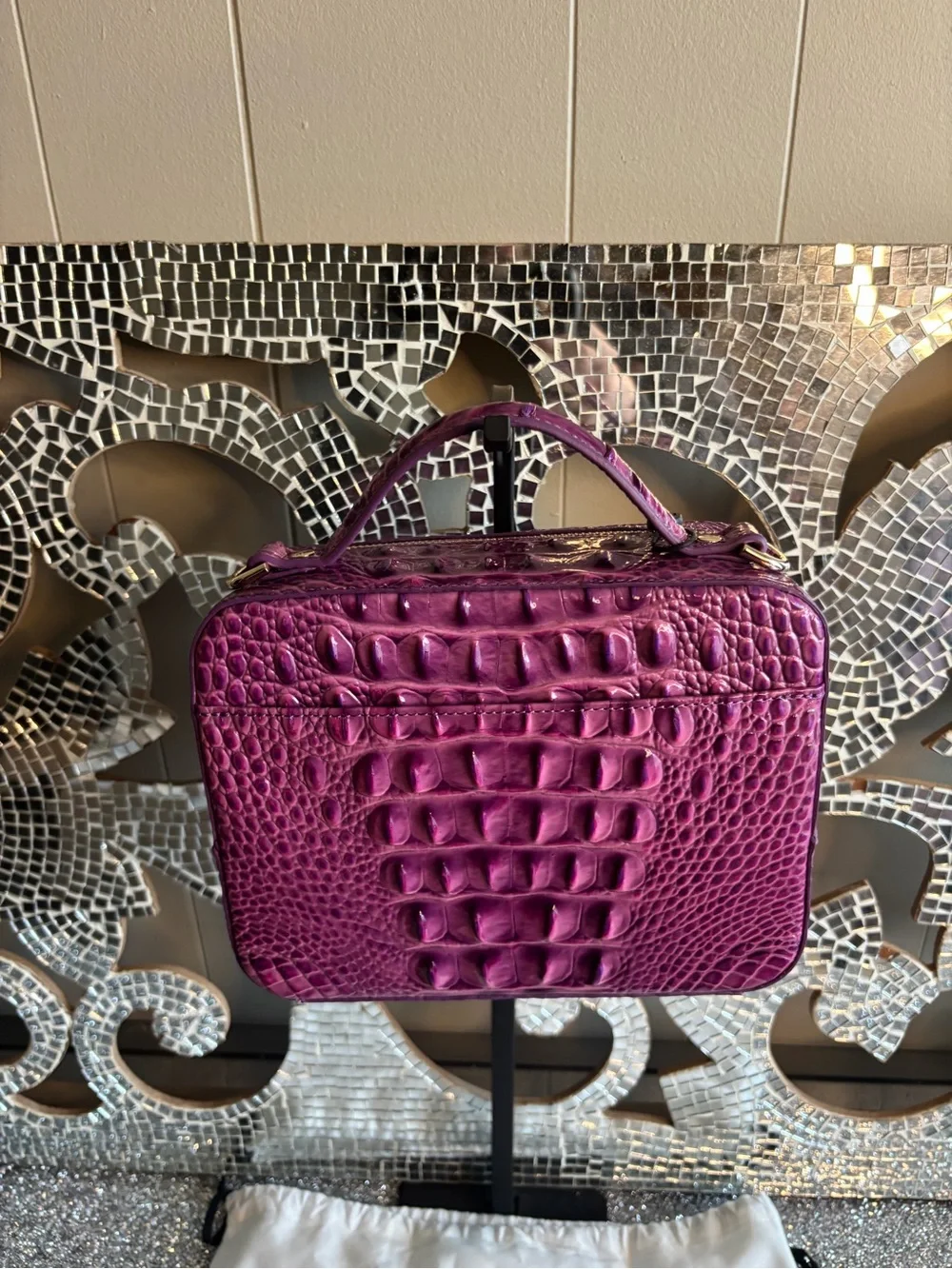 Brahmin elegant croc