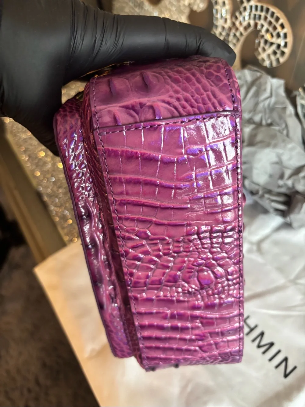 Brahmin elegant croc