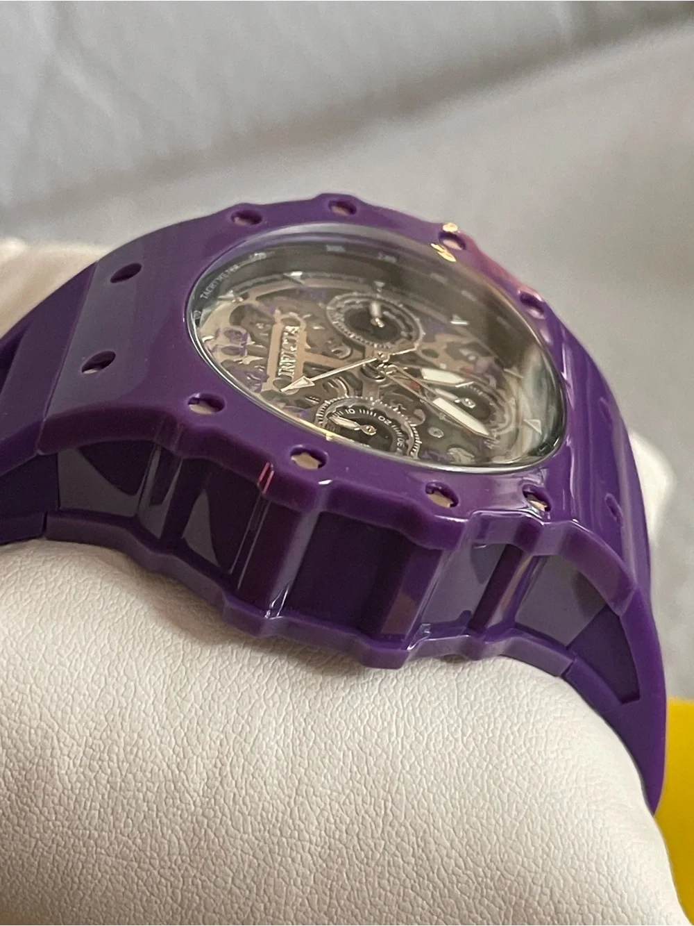 Invicta Racing Valyron Unisex Watch - 41mm, Purple (69625) new