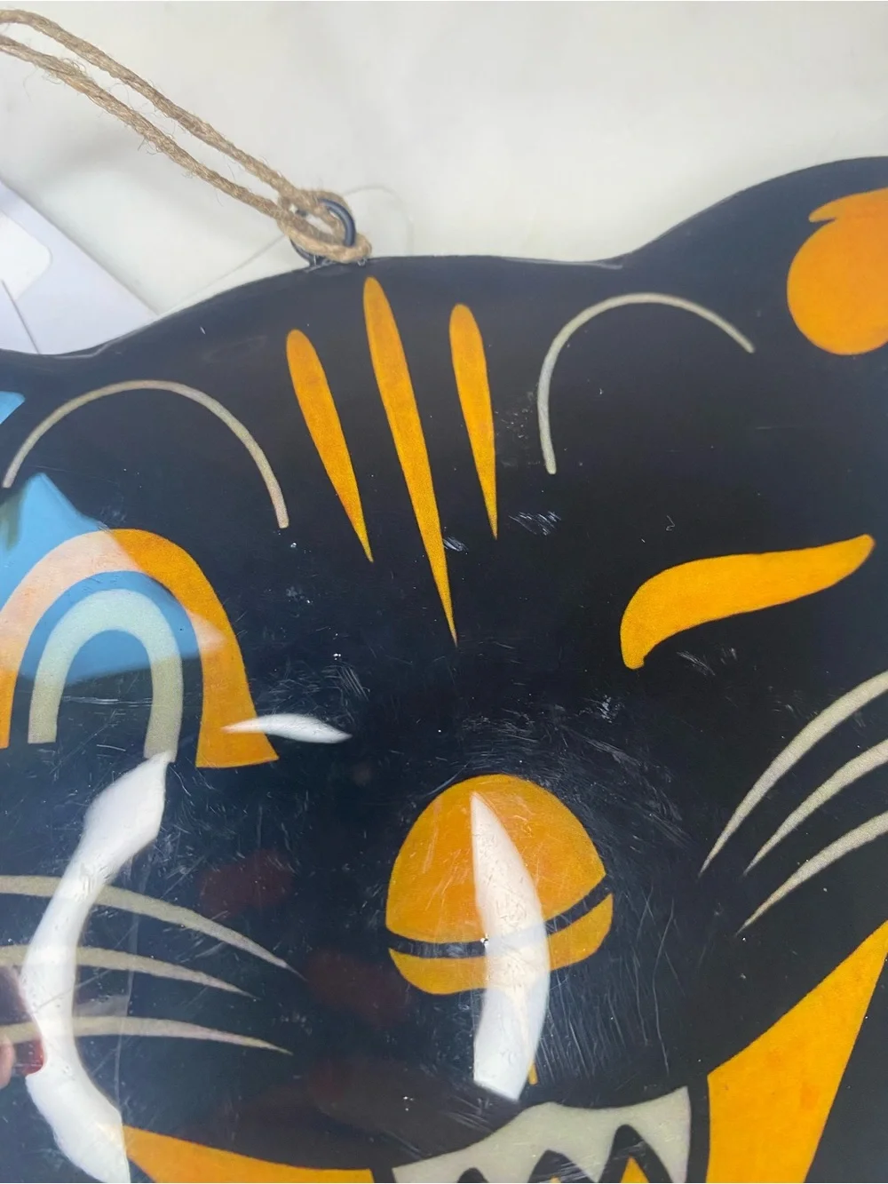 Anthropologie x Terrain Enamelware Cat Ornament