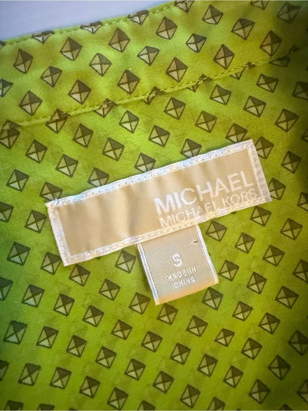 Michael Kors Women’s Lime Green Blouse