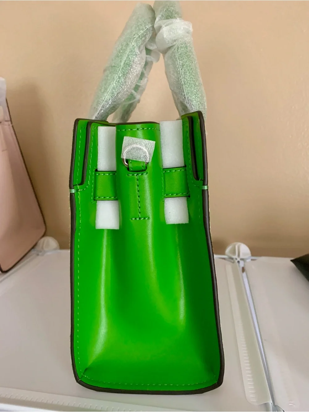 Michael Kors structured zebra