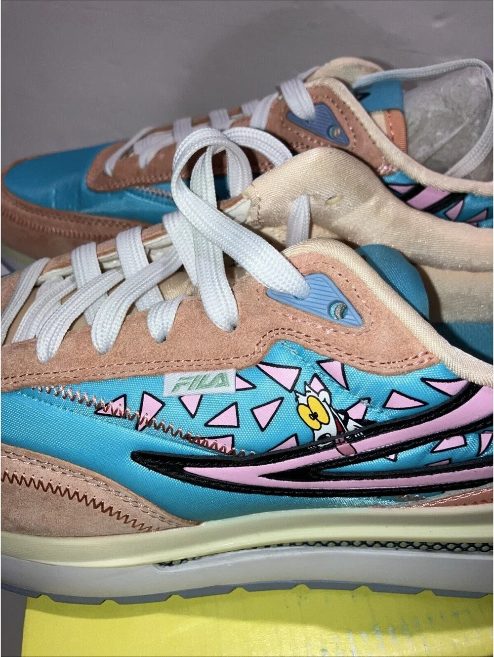 Fila RML Rocko X Renno Sneaker  Nickelodeon Collectible Shoe Men’s Size 8 NEW