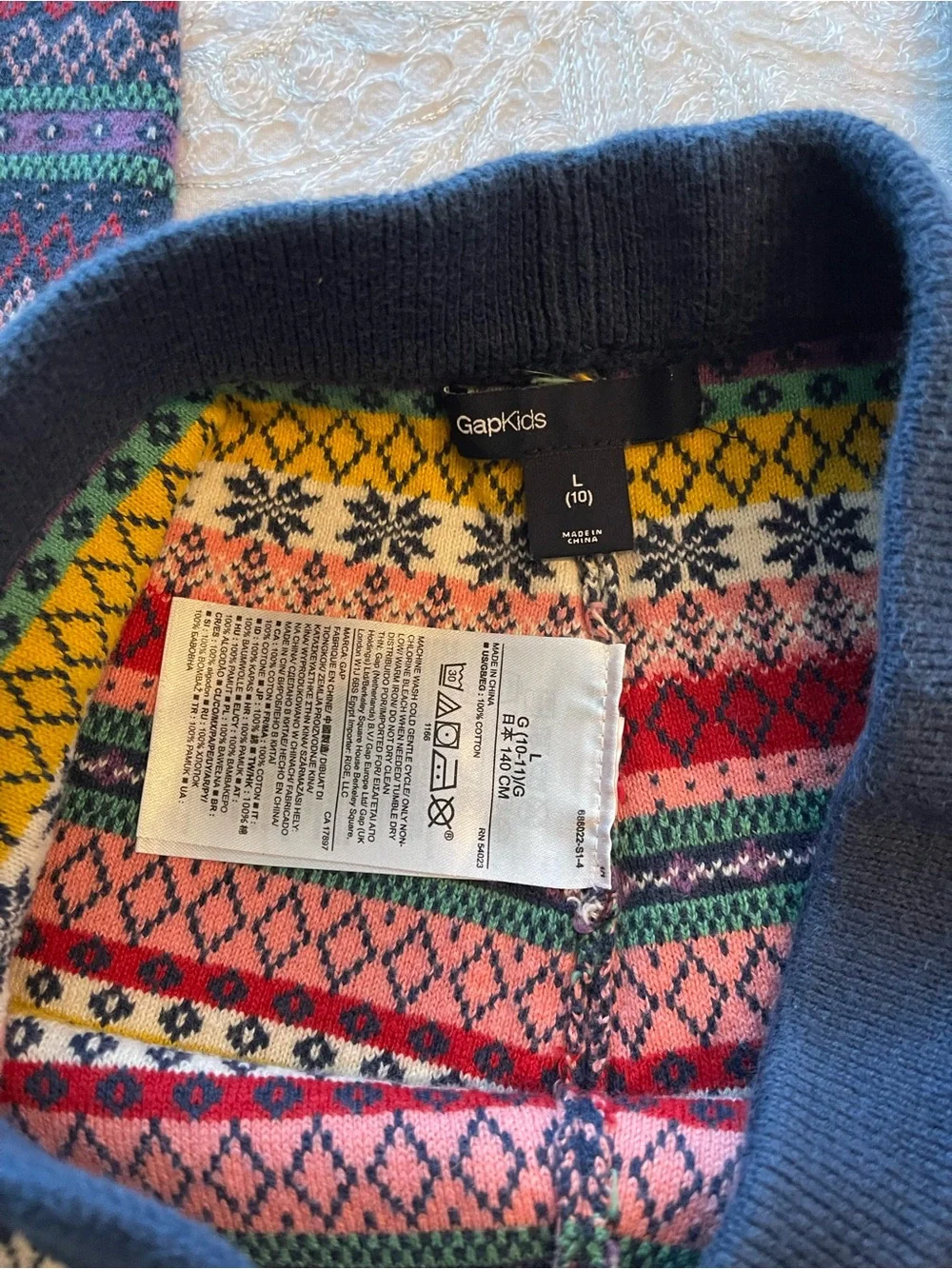 GAP fair isle