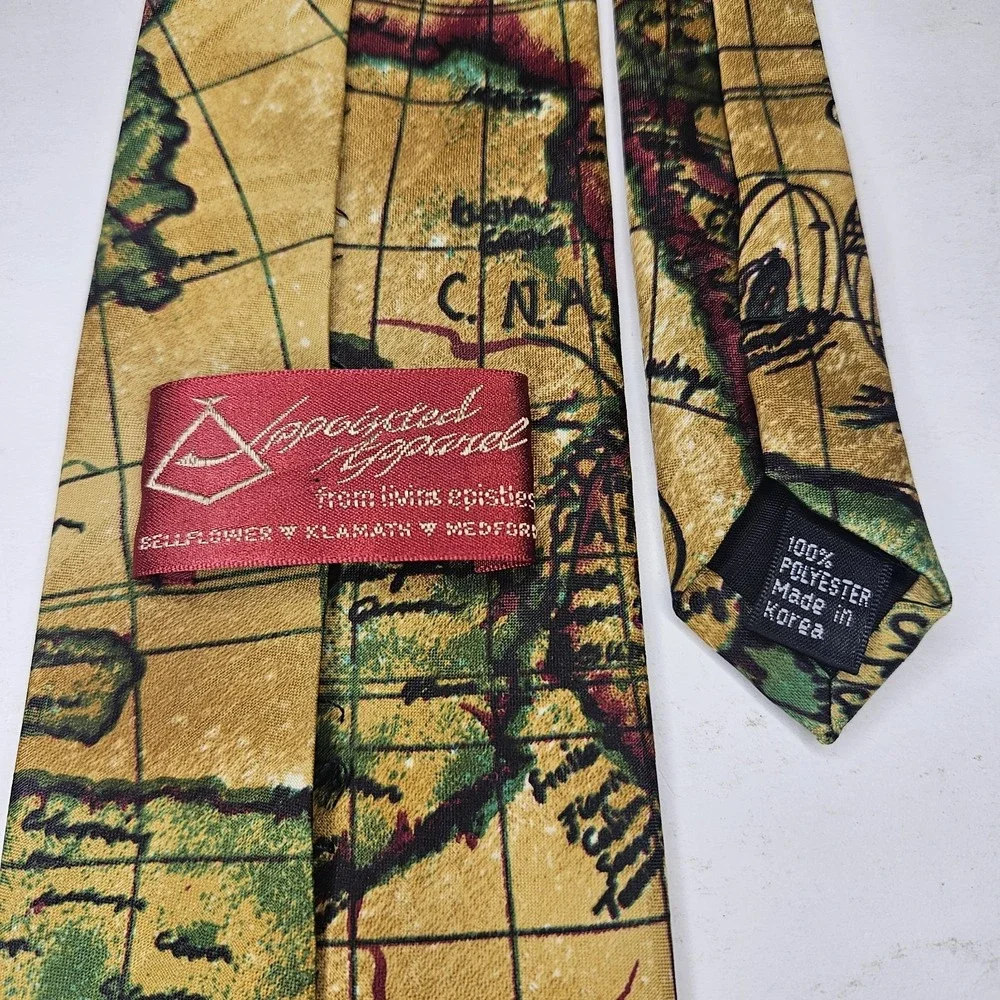 This World is Not My Home Appointed Apparel Design 64x4 Men's Polyester Neck Tie
