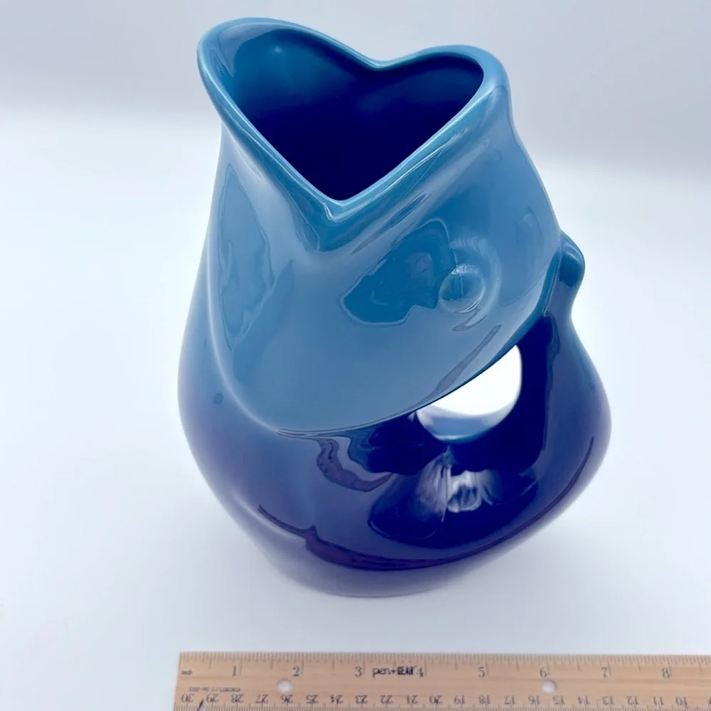 Large Ombré Cobalt GurglePot