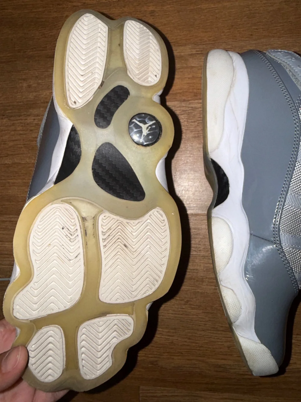 Jordan are grey they