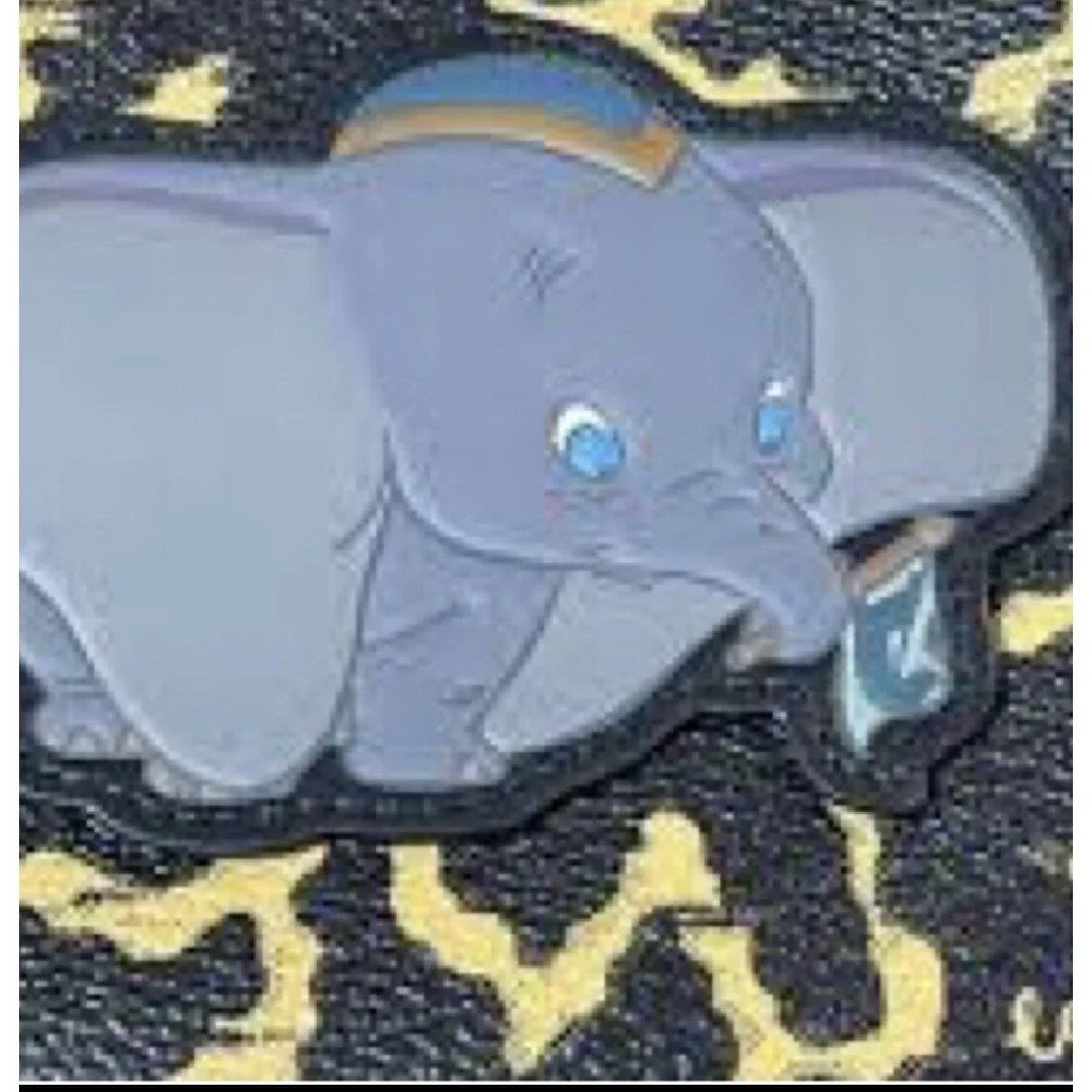 Disney X Coach Dumbo Hybrid Coin Pouch Case NEW