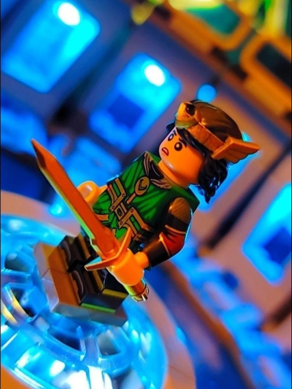 Building Block compatible minifigure