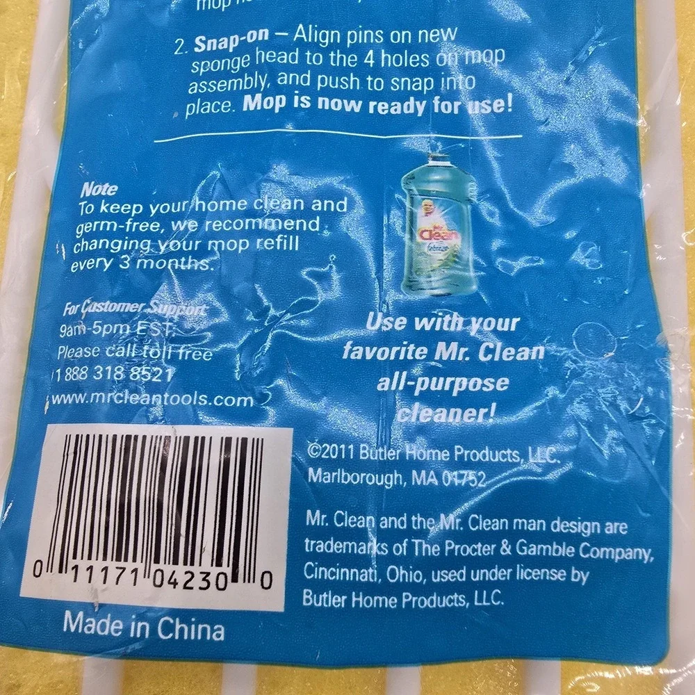 Mr. Clean fits mr