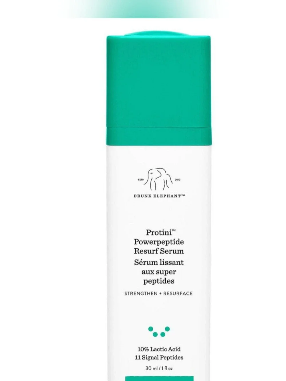 Drunk Elephant Protini Powerpeptide Resurf Serum MSRP $82