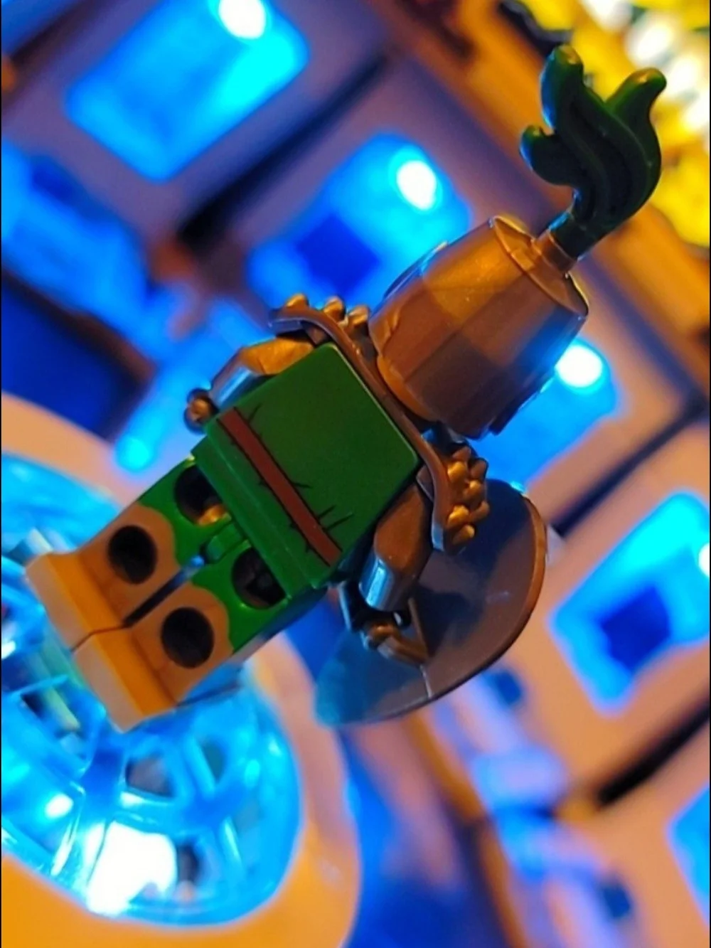 Building Block knight minifigure