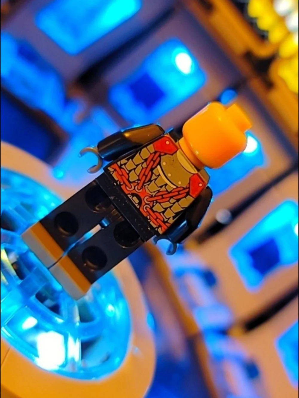 Building Block knight minifigure