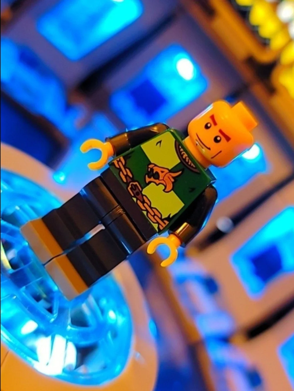 Building Block knight minifigure