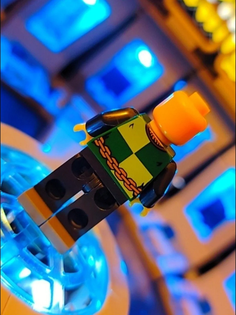 Building Block knight minifigure