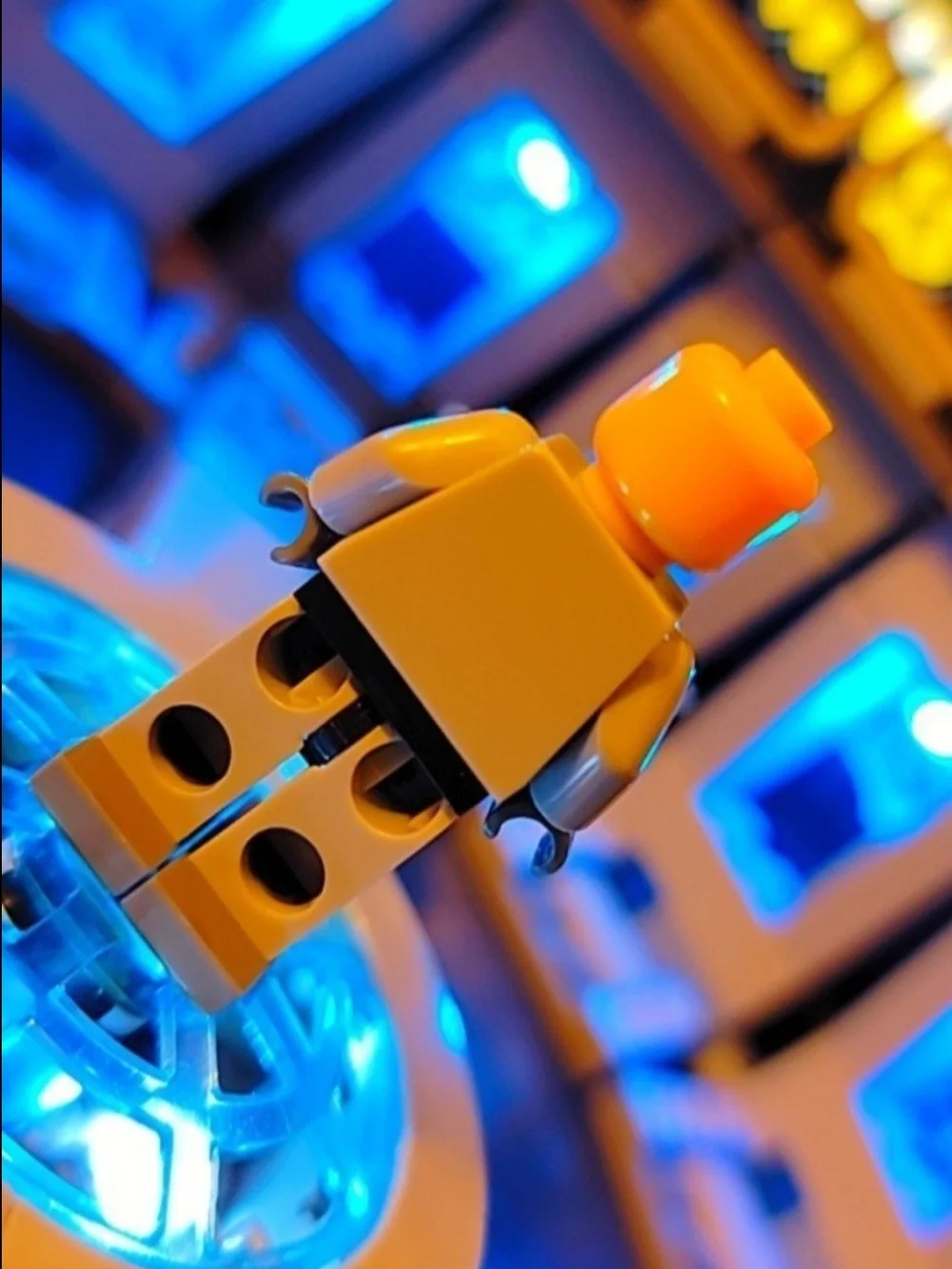 Building Block knight minifigure