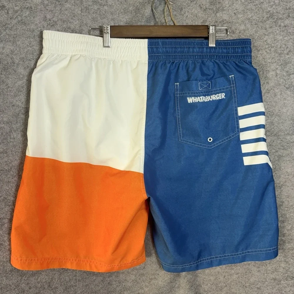 Whataburger swim trunks