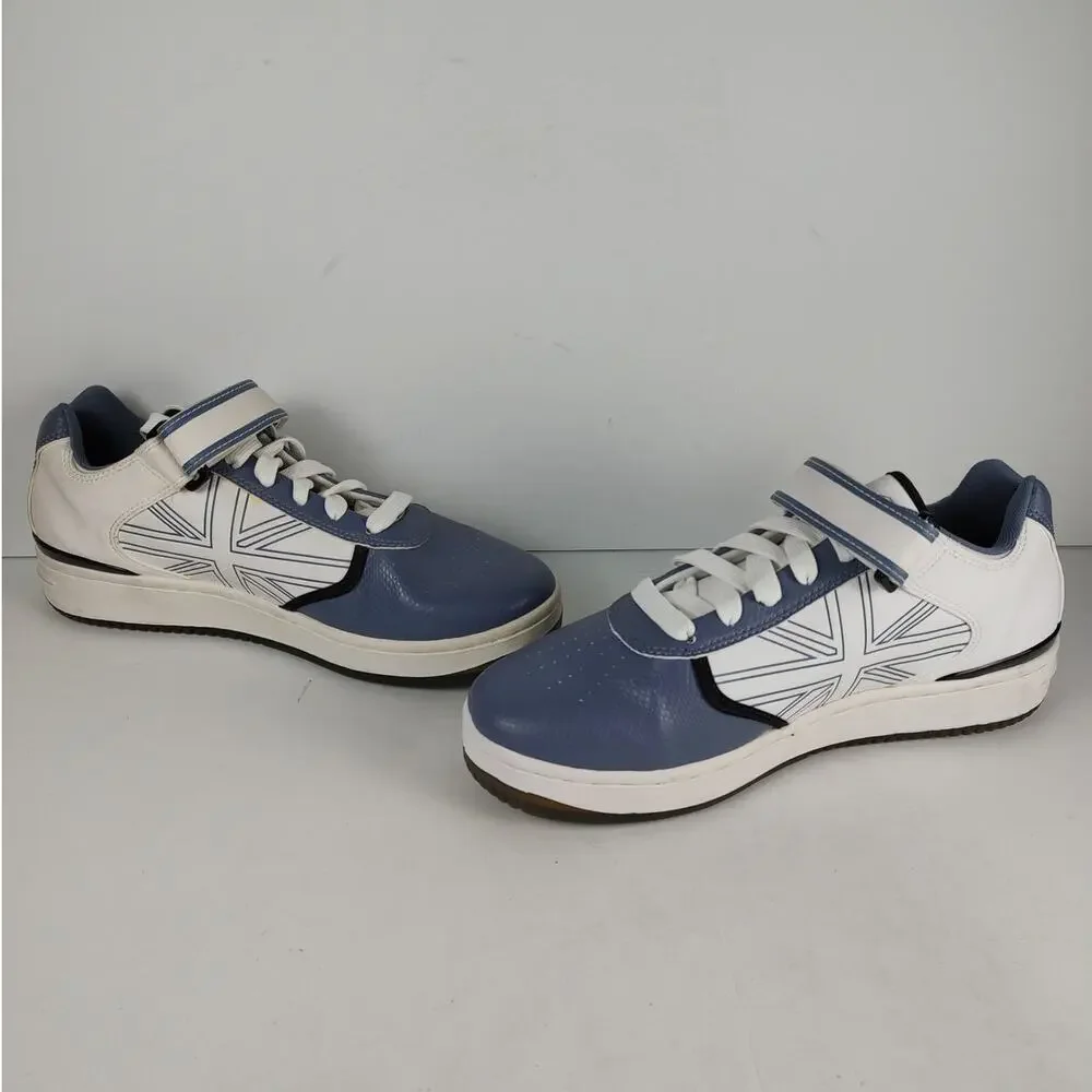 NOS Deadstock VTG Reebok Derrty One Nelly White Indigo Grey sneakers mens size 9