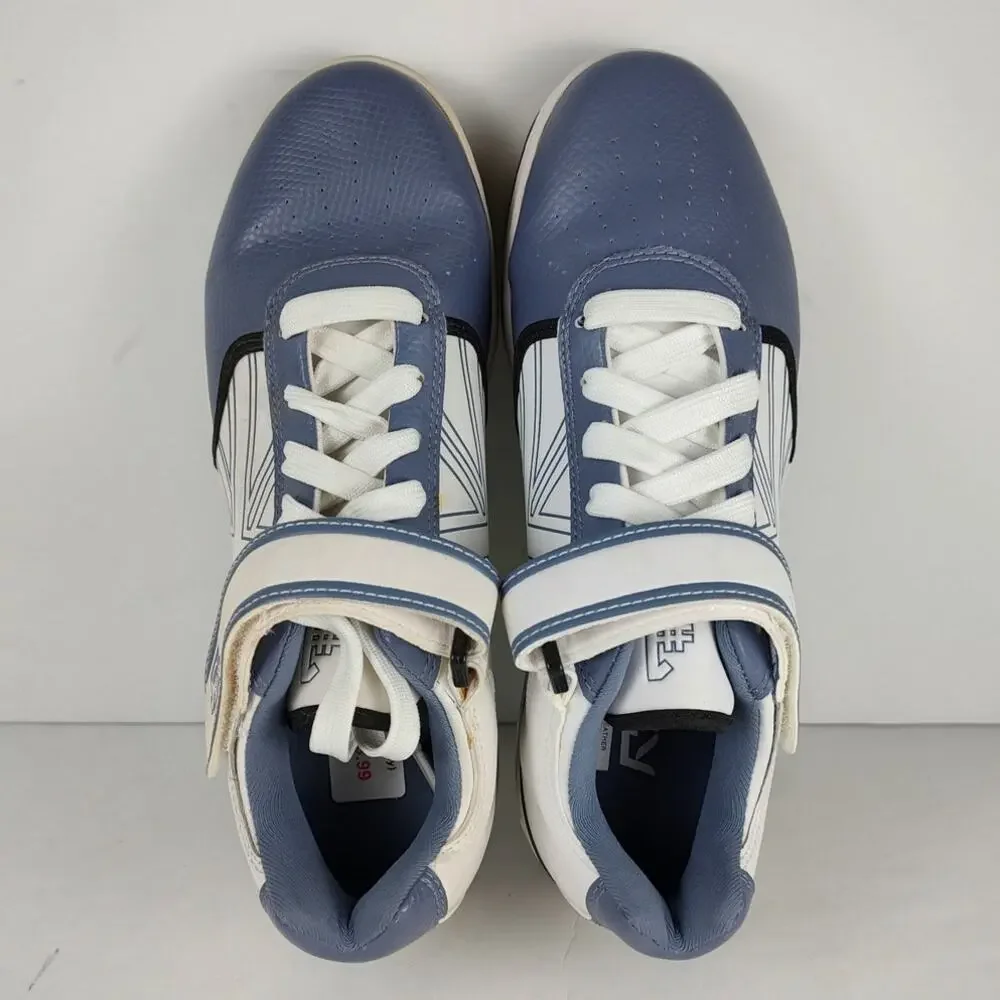 NOS Deadstock VTG Reebok Derrty One Nelly White Indigo Grey sneakers mens size 9