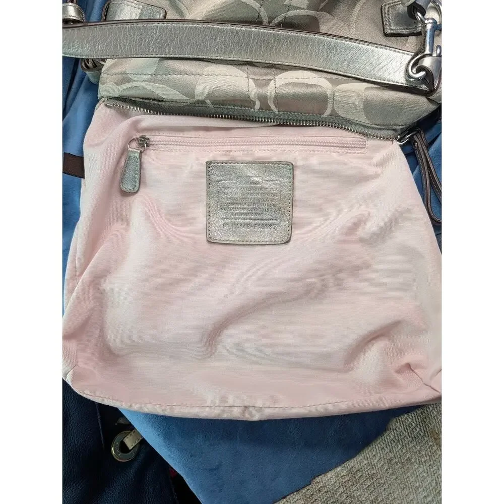 Coach signature jacquard