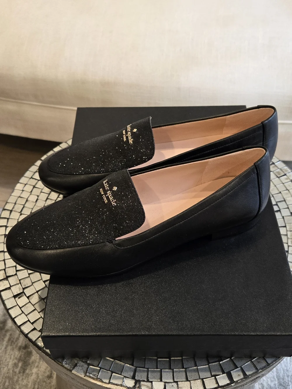 kate spade sparkling black