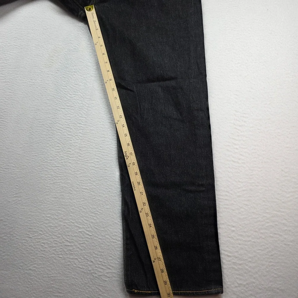 Levi's‎ 501 Original Fit Jeans Mens 36x32 Dark Indigo Button Fly Straight Leg