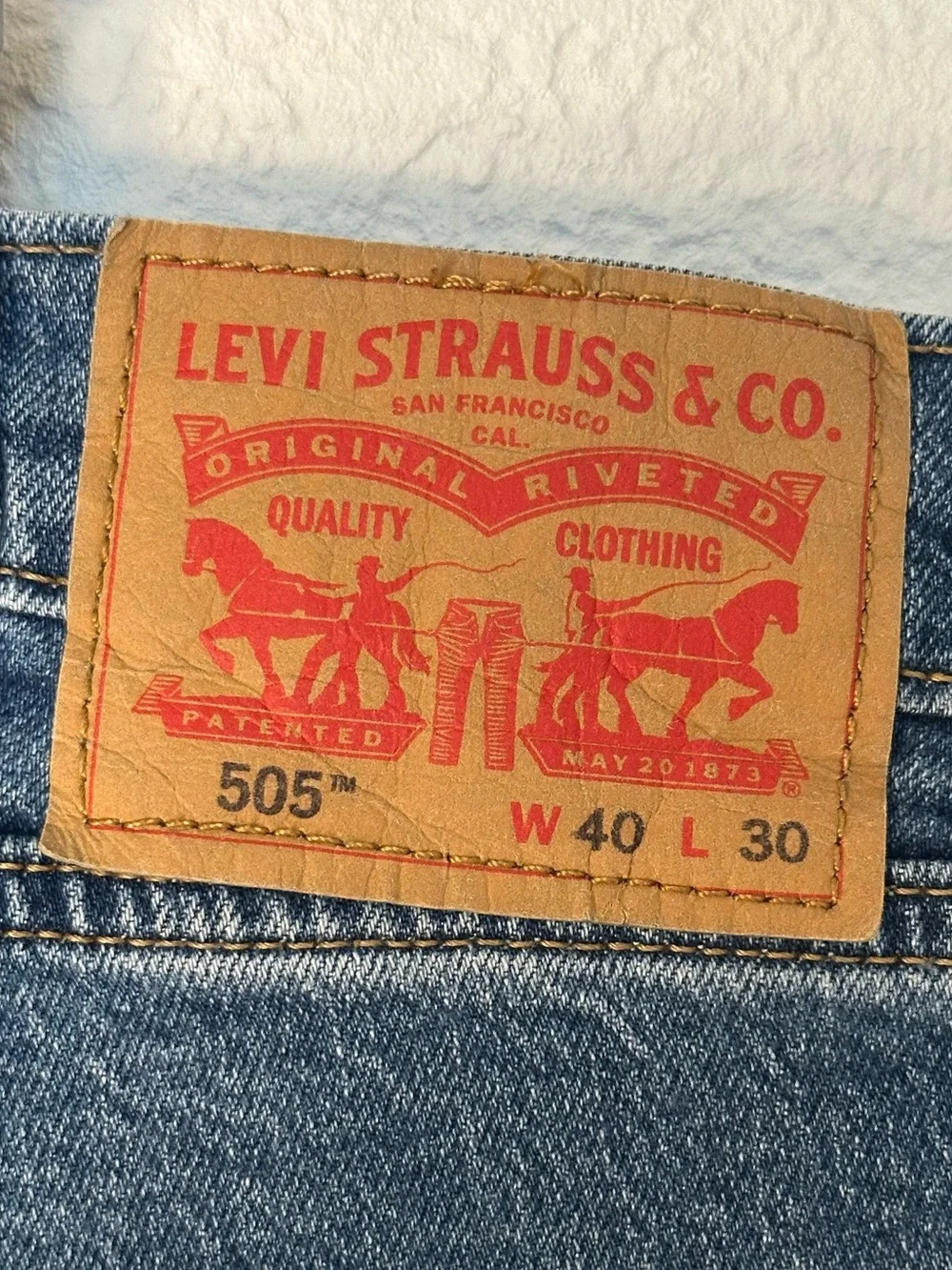 Levis levi’s 505