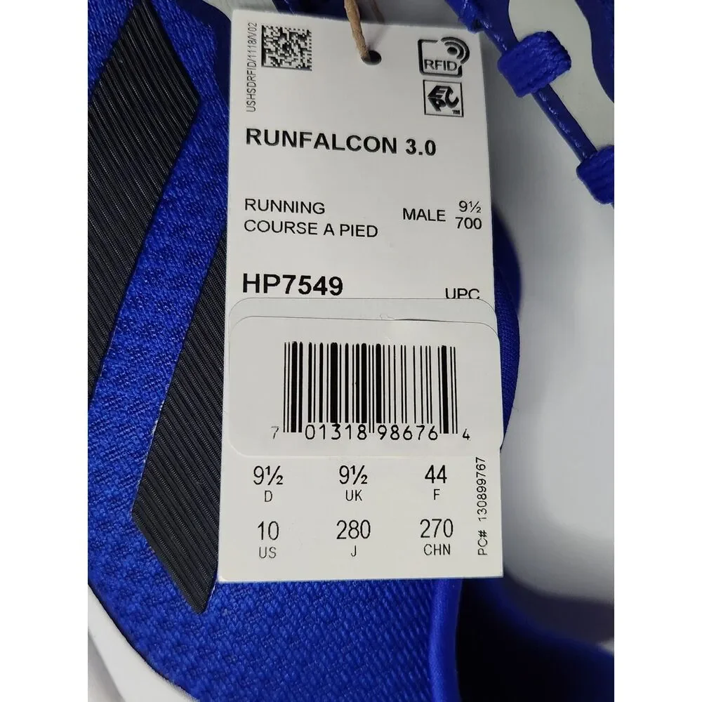 Adidas Men’s Size 10 Blue Running Shoes
