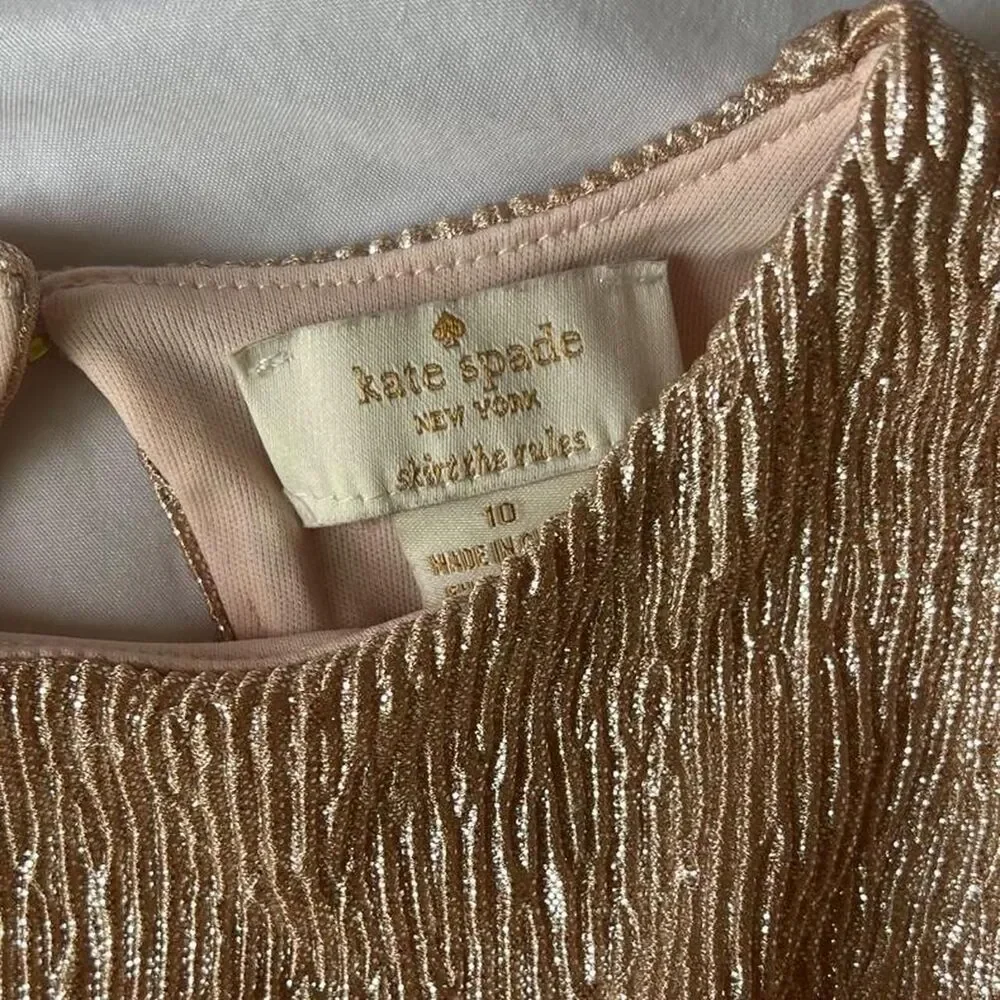 Kate-spade-new-york Women's Gold and Pink Vest