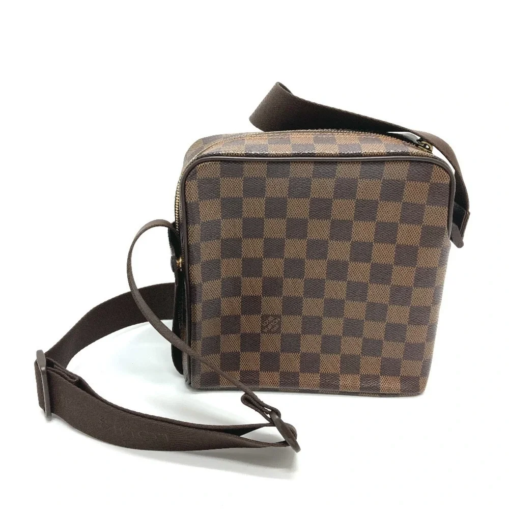 LOUIS VUITTON Brown Damier Canvas Pochette Shoulder Bag