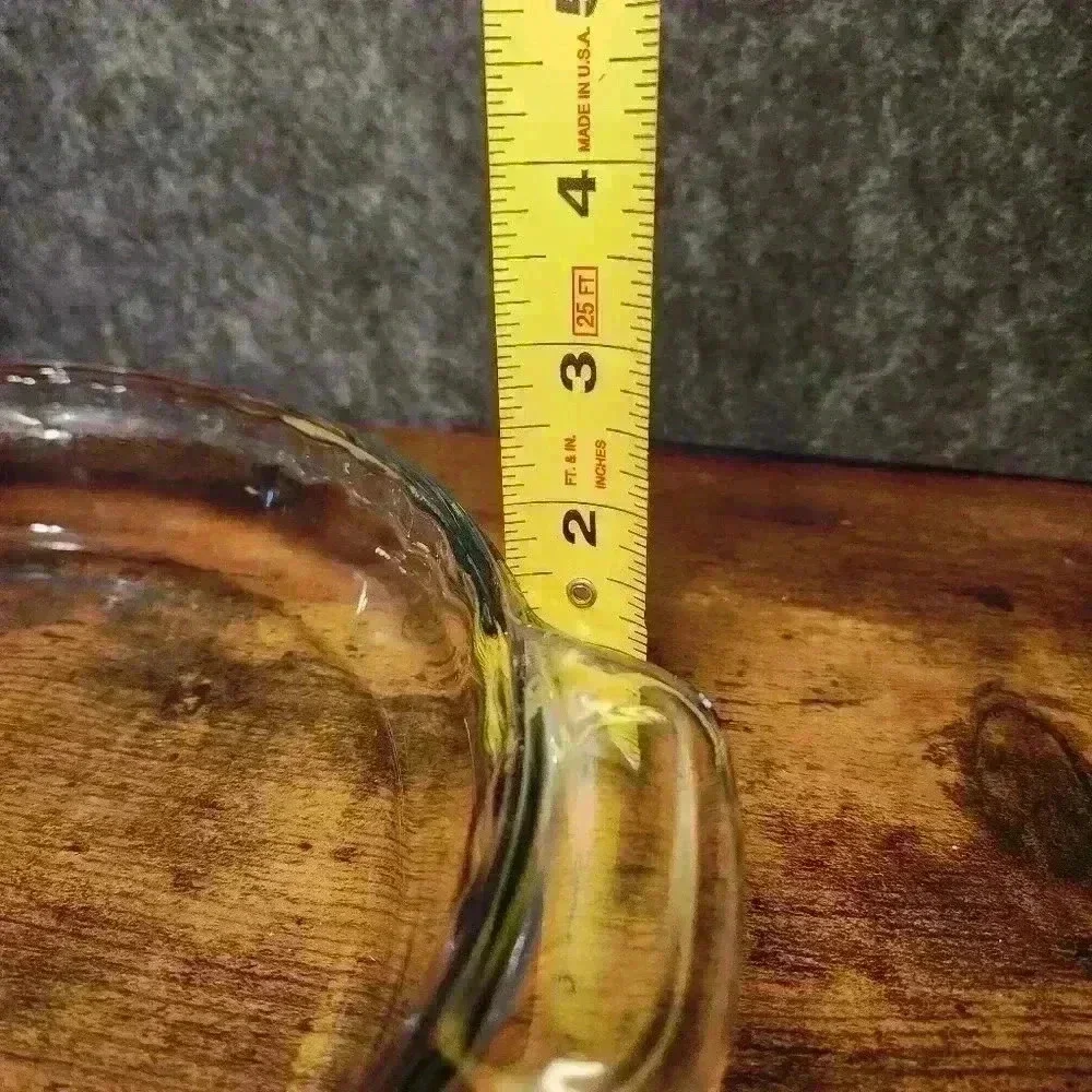 Anchor Hocking edge glass pie