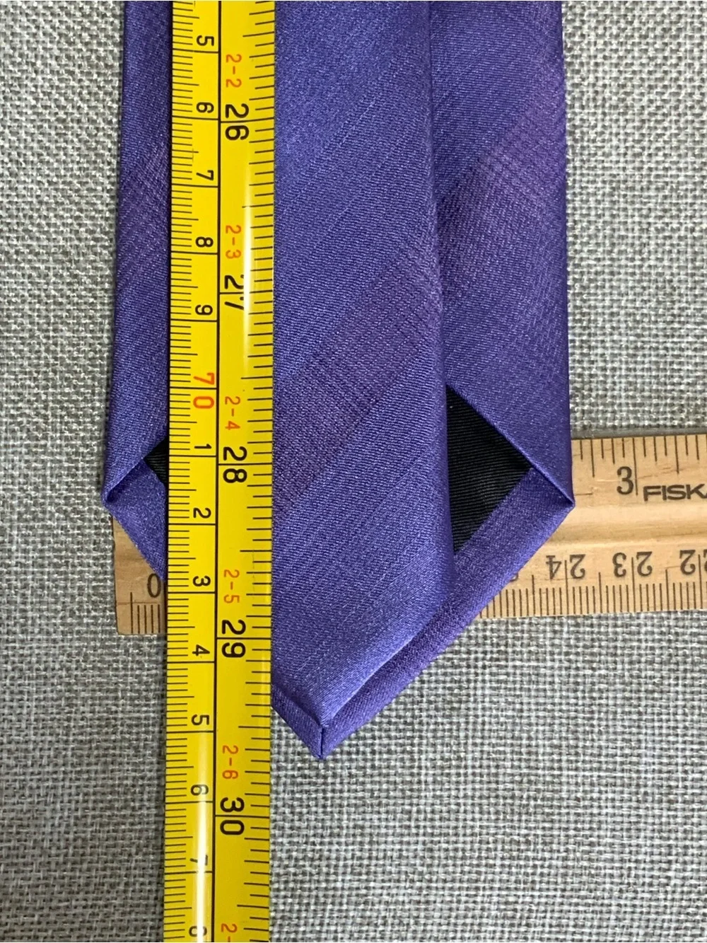 Bespoke Purple Skinny Tie 59 x 2.75 Polyester