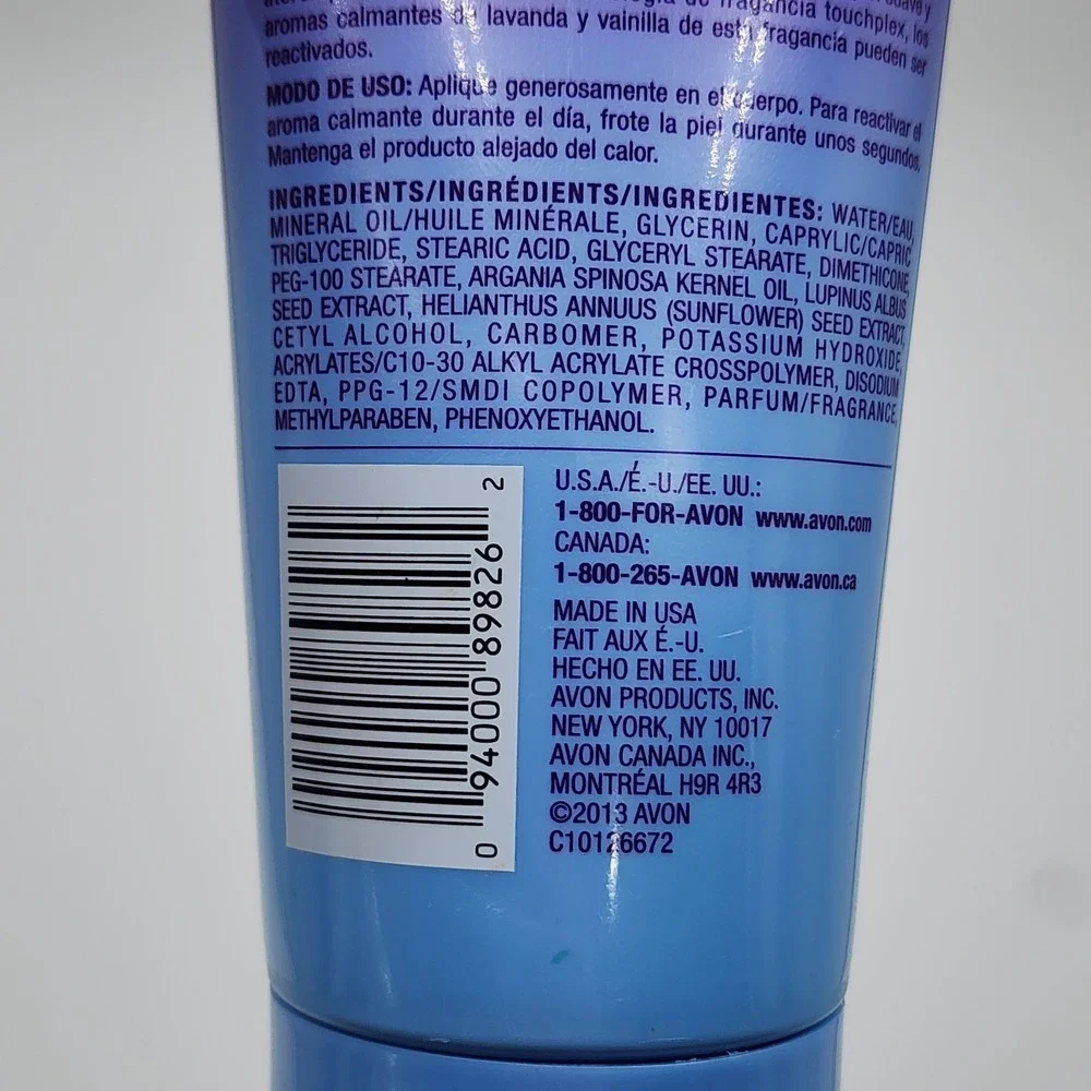 Avon Skin So Soft Aroma Therapy Calming 48 Hour Moisturizer 6.7 Fl Oz New Sealed