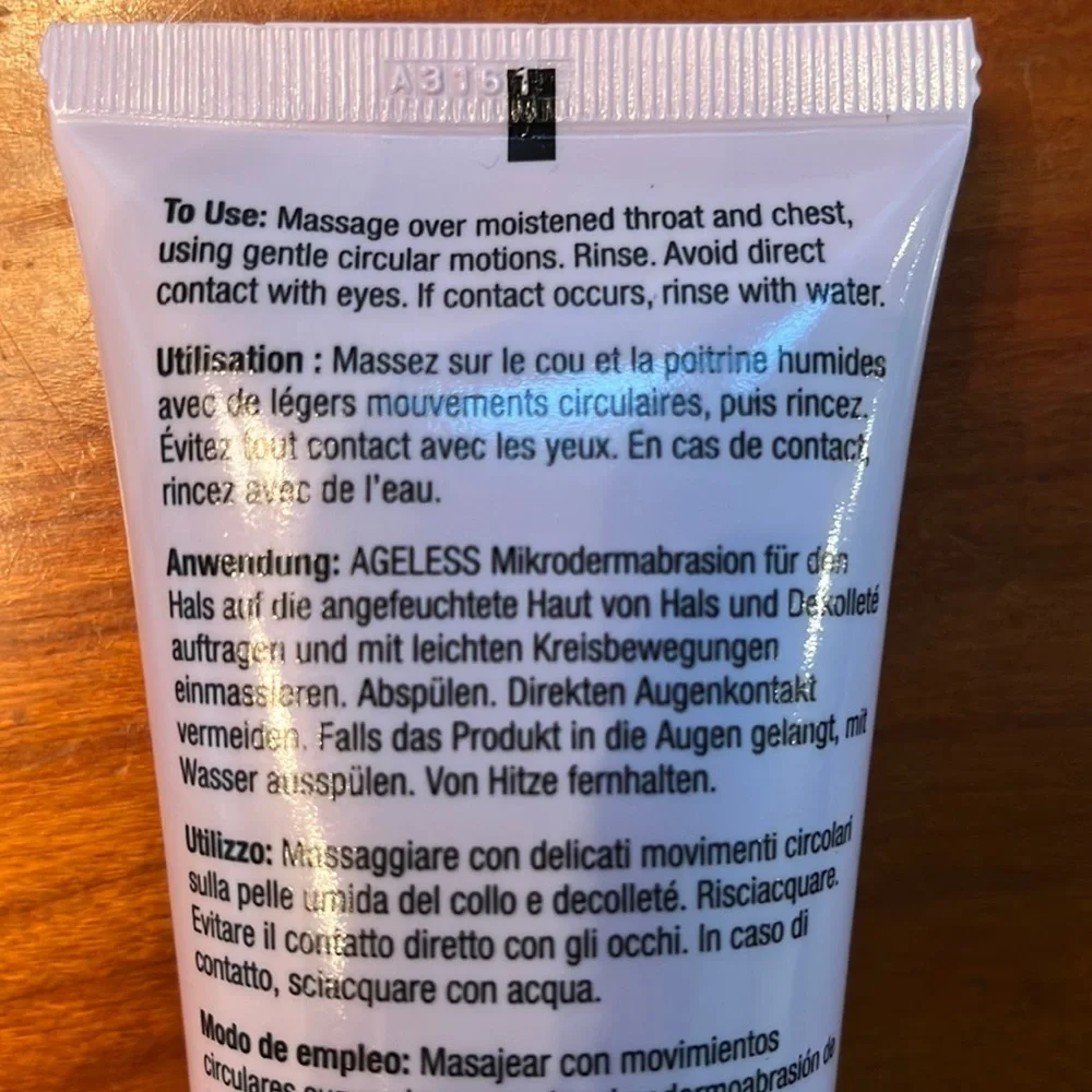 NWT Prai Ageless Throat Microdermabrasion Skin Resurfacer New Factory Sealed 4oz