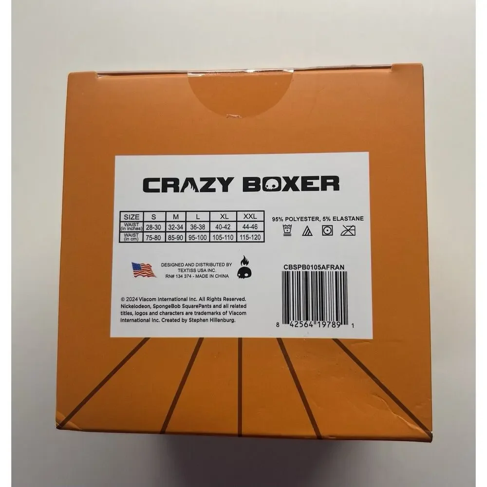 Crazy Boxer spongebob halloween